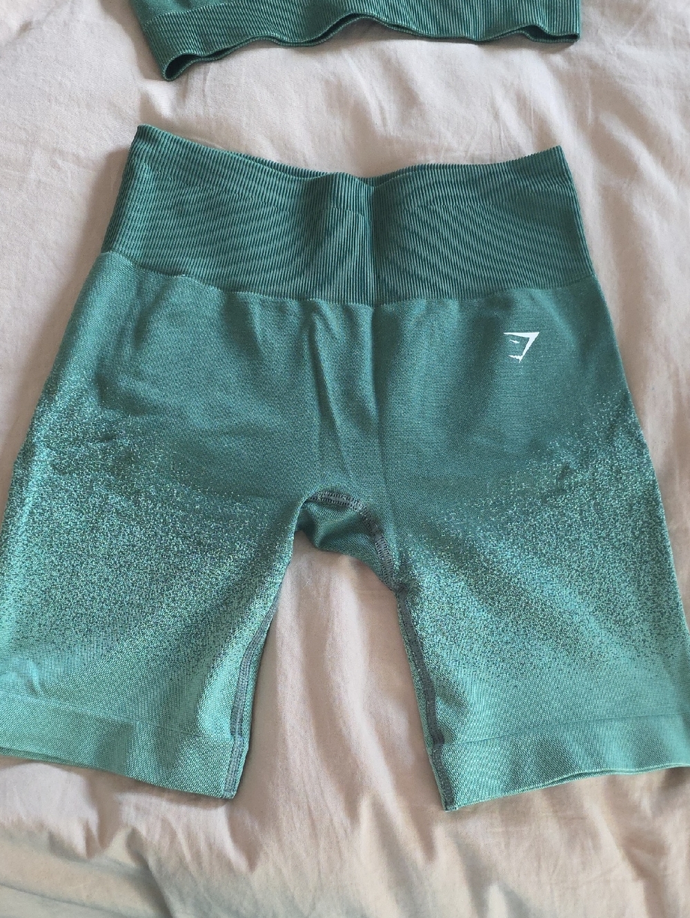 Gymshark Seamless Shorts Ombre Green